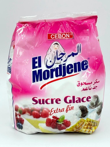 [6132500710128] Mordjene -Sucre glace en sac - 700g