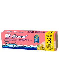 [6194029102587] Thon à l'huile d'olive – ElManar – 3*85g